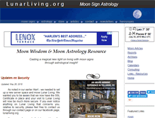 Tablet Screenshot of lunarliving.org